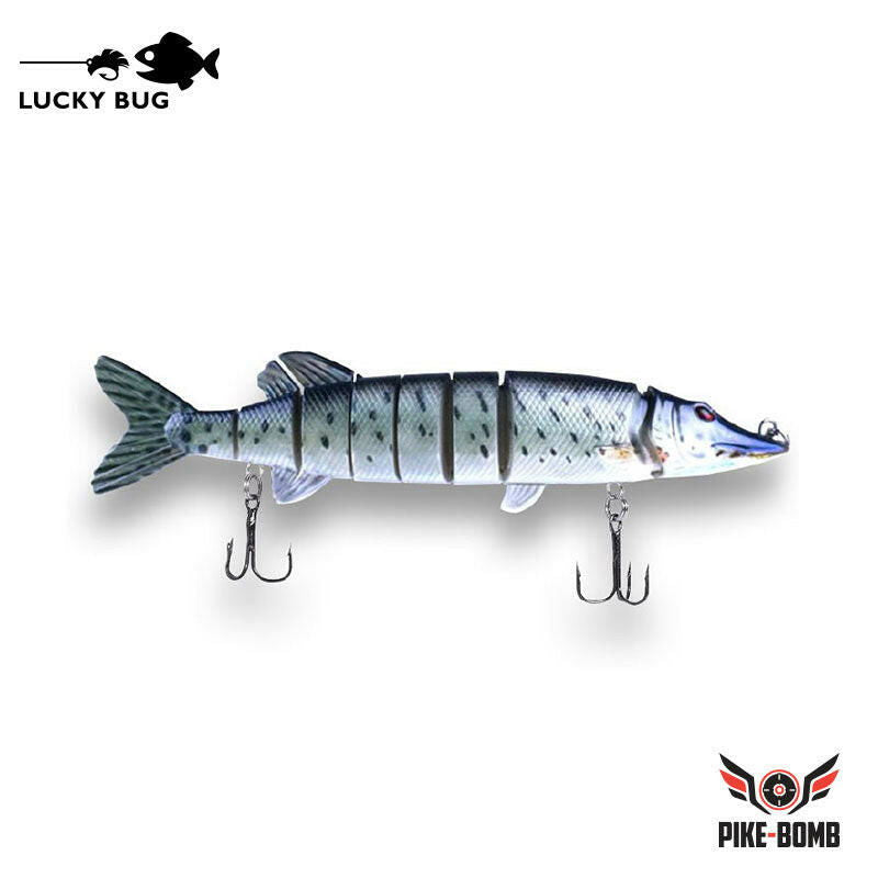 Lucky Bug 5" Pike Bomb Lures - www.Shopthatapp.com