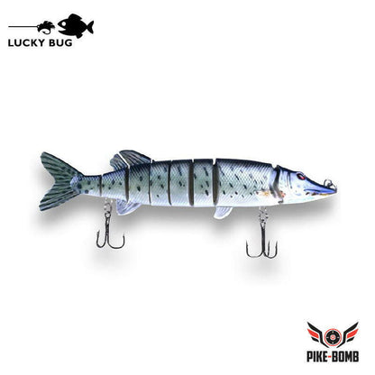 Lucky Bug 5" Pike Bomb Lures - www.Shopthatapp.com