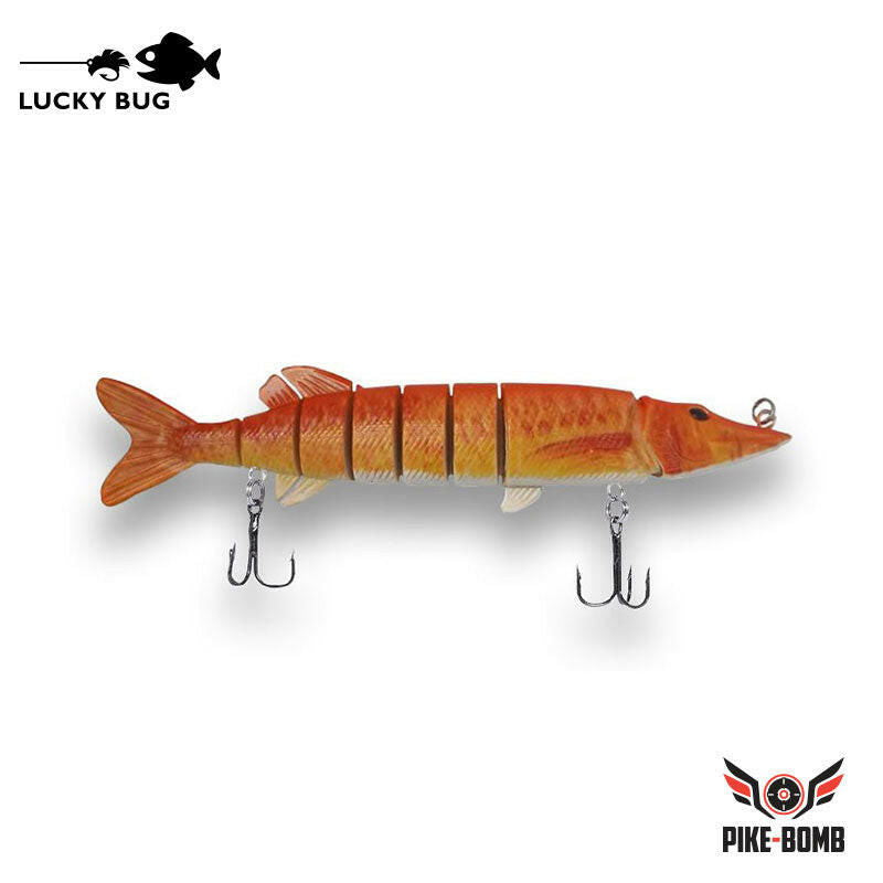 Lucky Bug 5" Pike Bomb Lures - www.Shopthatapp.com