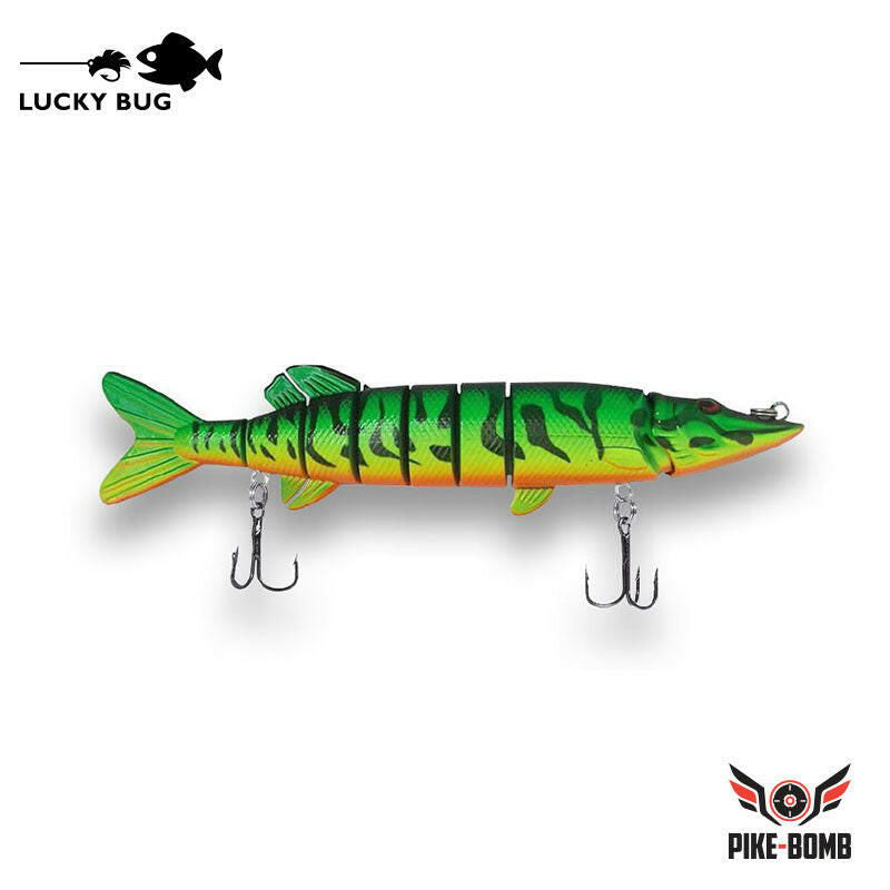 Lucky Bug 5" Pike Bomb Lures - www.Shopthatapp.com