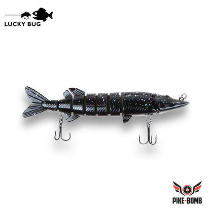 Lucky Bug 5" Pike Bomb Lures - www.Shopthatapp.com