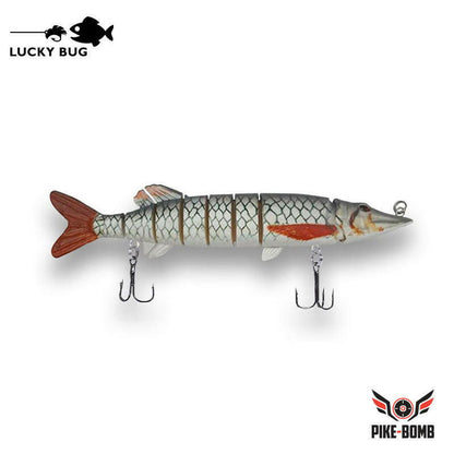 Lucky Bug 5" Pike Bomb Lures - www.Shopthatapp.com