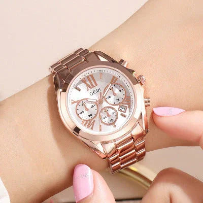 Luxury rose gold watch For Women - www.Shopthatapp.com