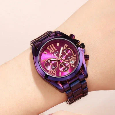 Luxury rose gold watch For Women - www.Shopthatapp.com