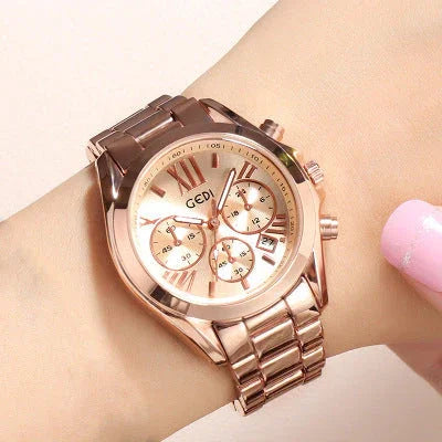 Luxury rose gold watch For Women - www.Shopthatapp.com