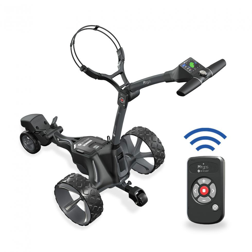 M7 GPS Electric Trolley-Outdoor Sporting goods camping-www.Shopthatapp.com-The Golfather Ltd.