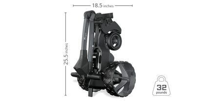 M7 GPS Electric Trolley-Outdoor Sporting goods camping-www.Shopthatapp.com-The Golfather Ltd.