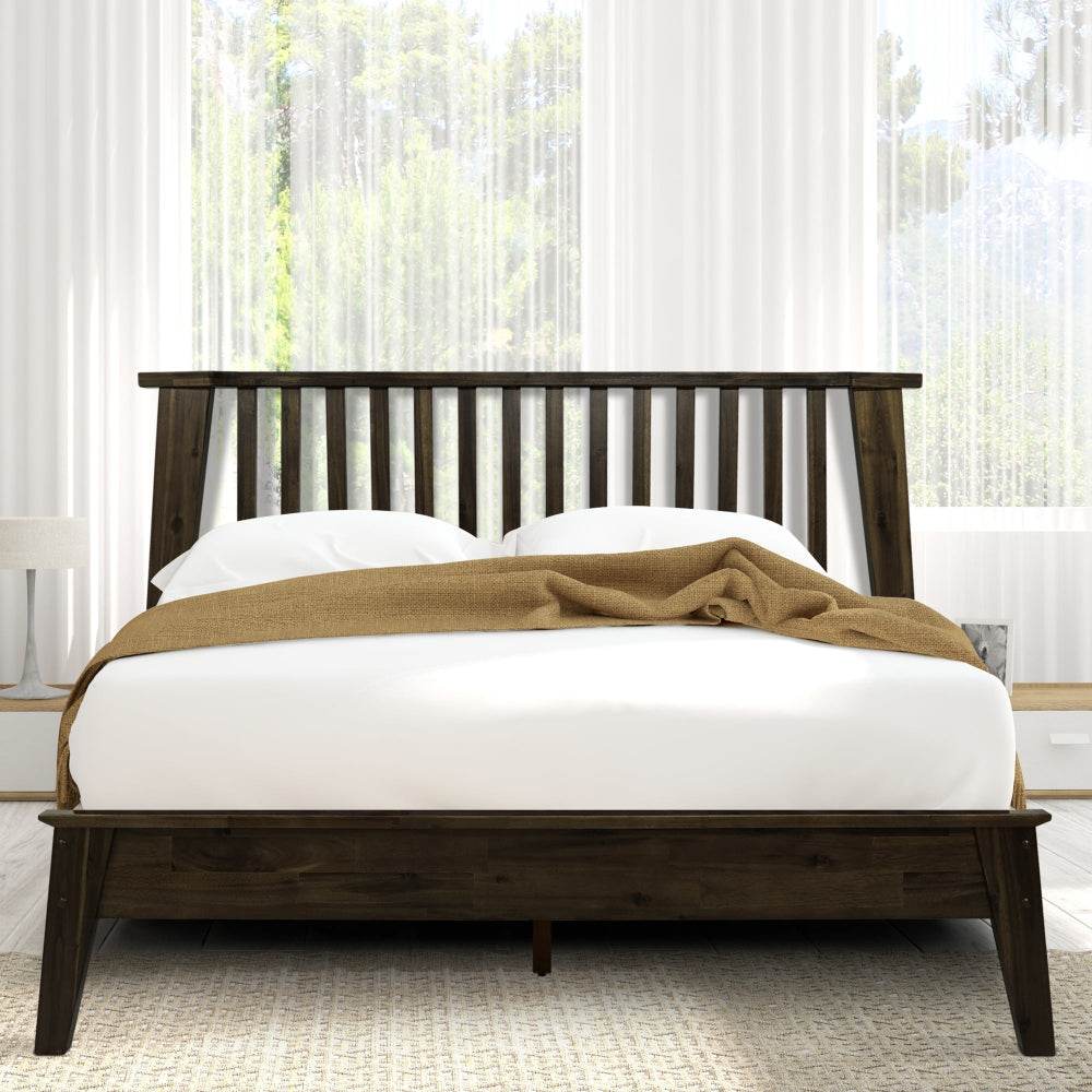 Kaylin Deluxe Wood Platform Bed Frame - www.Shopthatapp.com