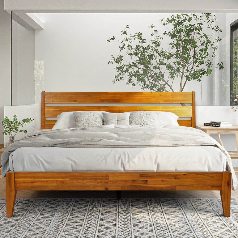 Emery Solid Wood Bed Frame - www.Shopthatapp.com