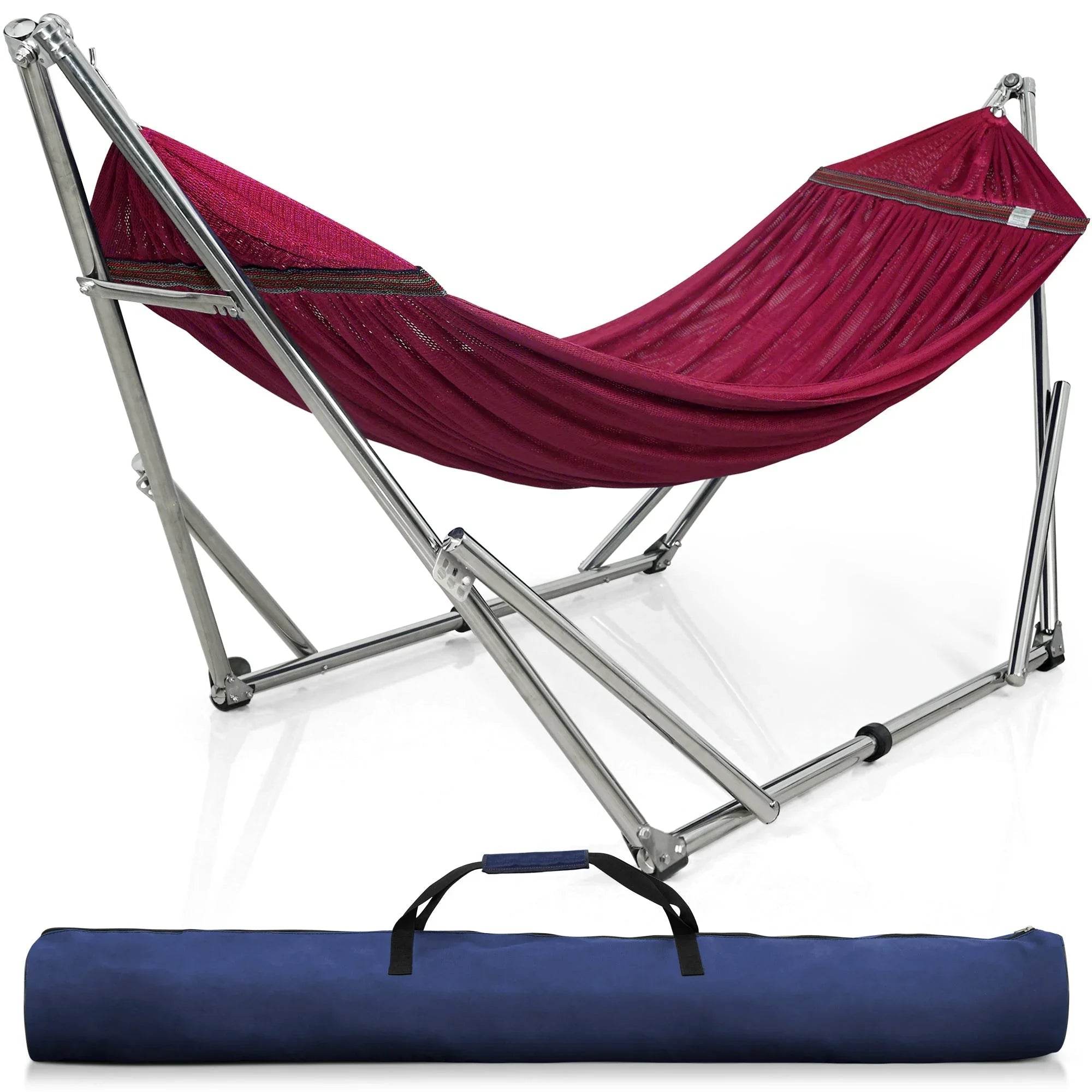 Tranquillo Original Stainless Steel Hammock Stand - www.Shopthatapp.com