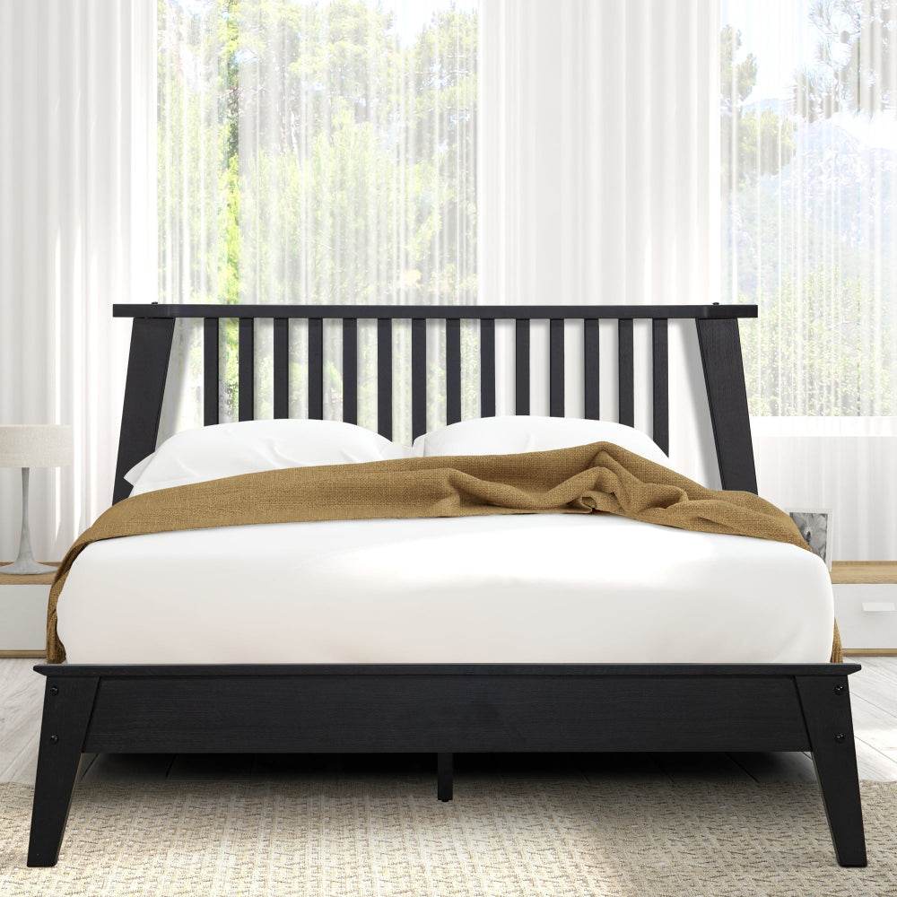 Kaylin Deluxe Wood Platform Bed Frame - www.Shopthatapp.com