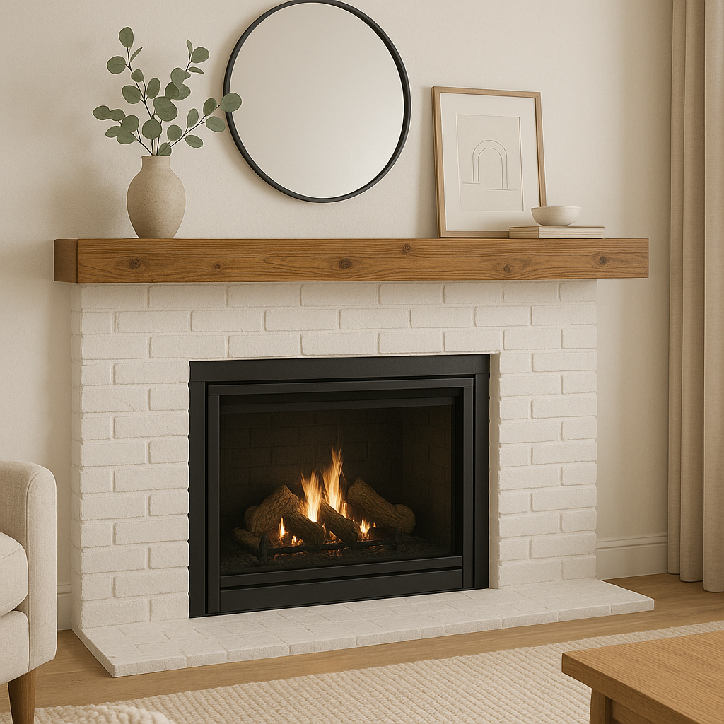 Étagère Style manteau de foyer - www.Shopthatapp.com