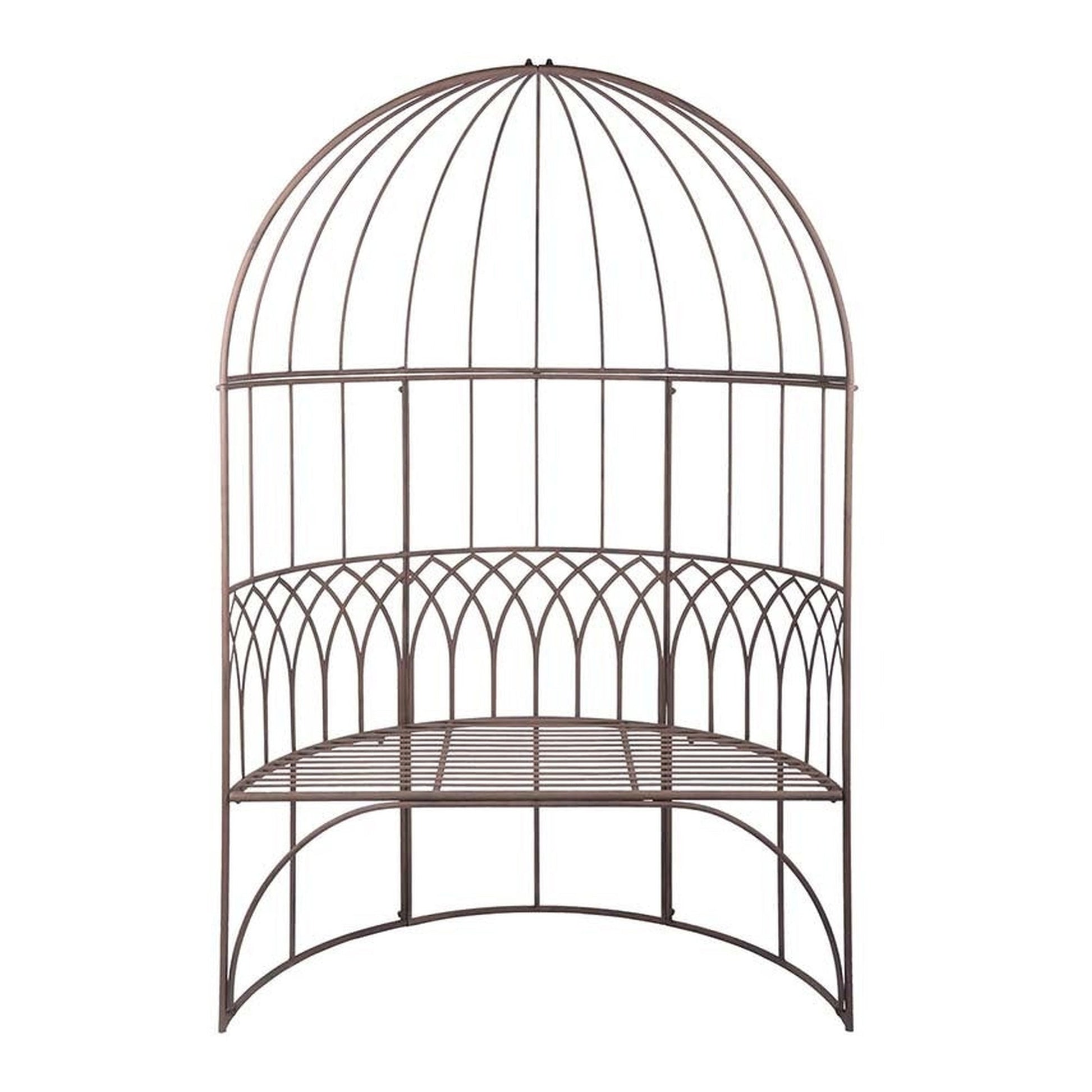 Gazebo With Bench Metal - www.Shopthatapp.com