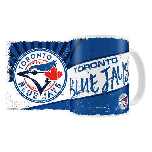 Toronto Blue Jays Mug & Coaster Set - 2 Pack 15oz Mugs | 8 Pack Coasters - www.Shopthatapp.com