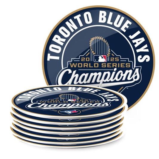 Toronto Blue Jays World Series Champions | 8 Pack Coaster Set - www.Shopthatapp.com