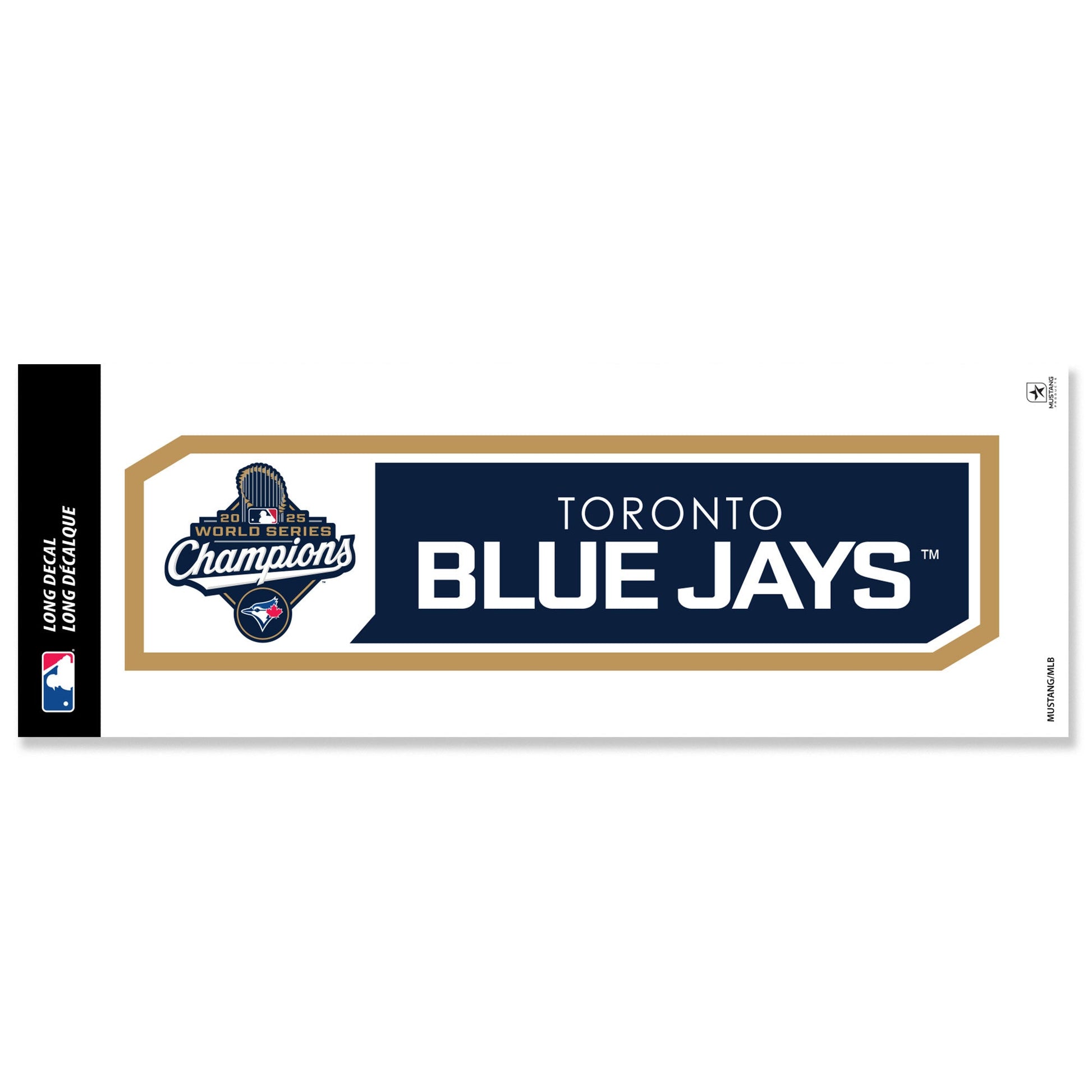 Toronto Blue Jays World Series Champions | 4" X 12" Bumper Sticker - www.Shopthatapp.com