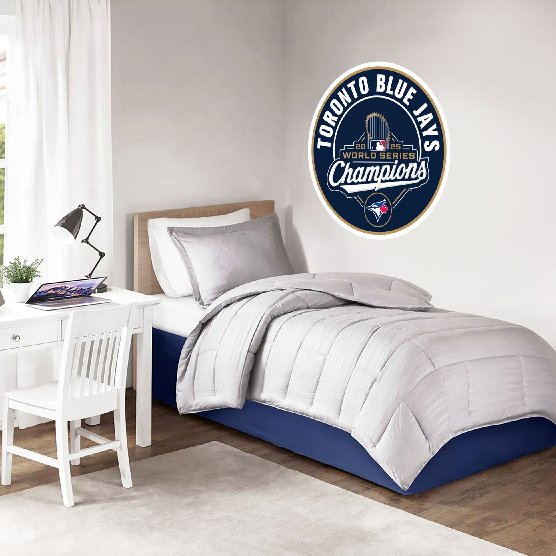 Toronto Blue Jays World Series Champions | Wall Decal - Stripe - www.Shopthatapp.com