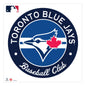 Toronto Blue Jays 36x36 Team Stripe Logo Repositional Wall Decal - www.Shopthatapp.com