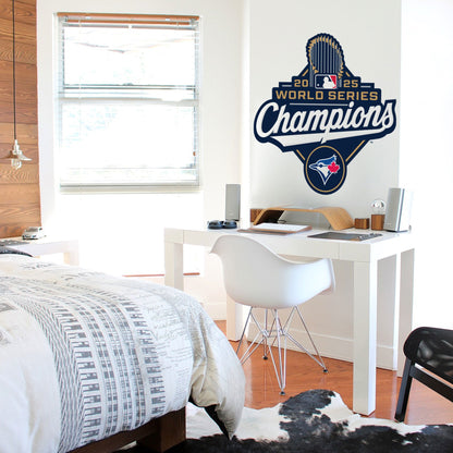 Toronto Blue Jays World Series Champions | Wall Decal - Team Logo - www.Shopthatapp.com