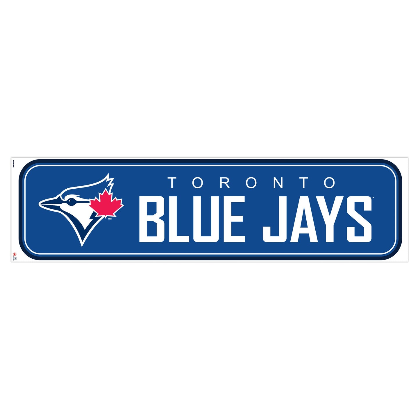 Toronto Blue Jays 90x23 Team Repositional Wall Decal - Long Design - www.Shopthatapp.com