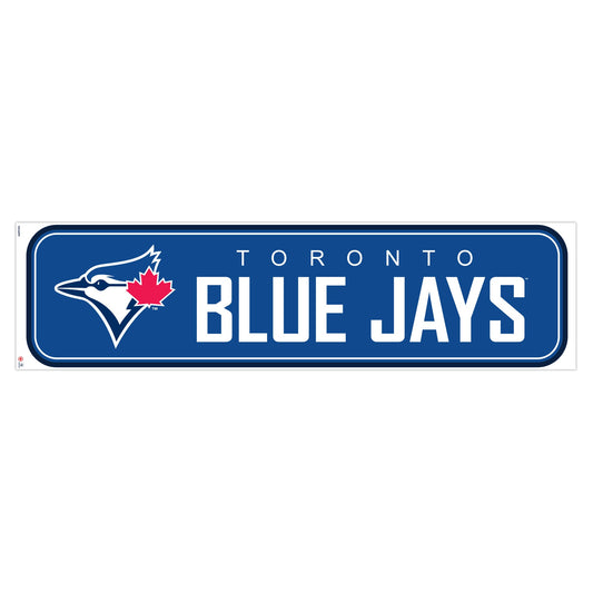 Toronto Blue Jays 90x23 Team Repositional Wall Decal - Long Design - www.Shopthatapp.com