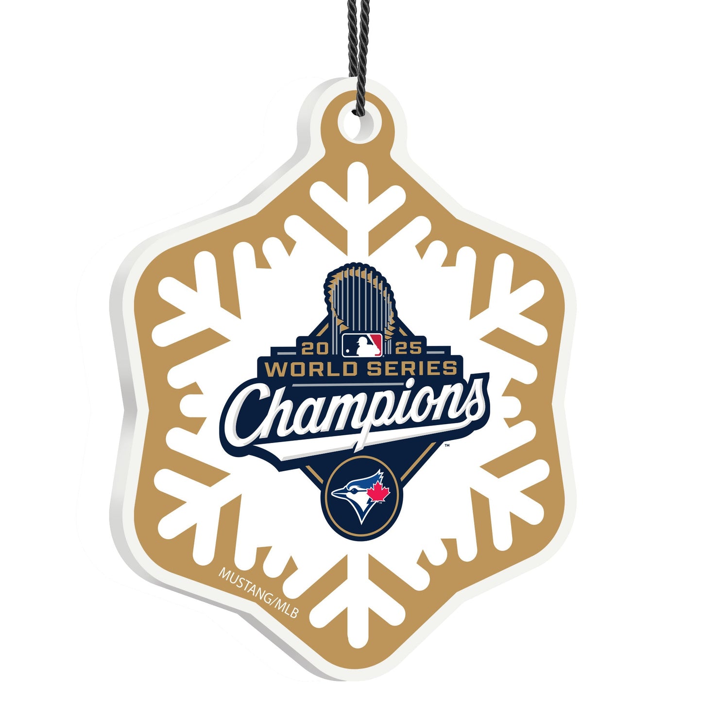 Toronto Blue Jays World Series Champions | 4 Pack Ornament Set - www.Shopthatapp.com