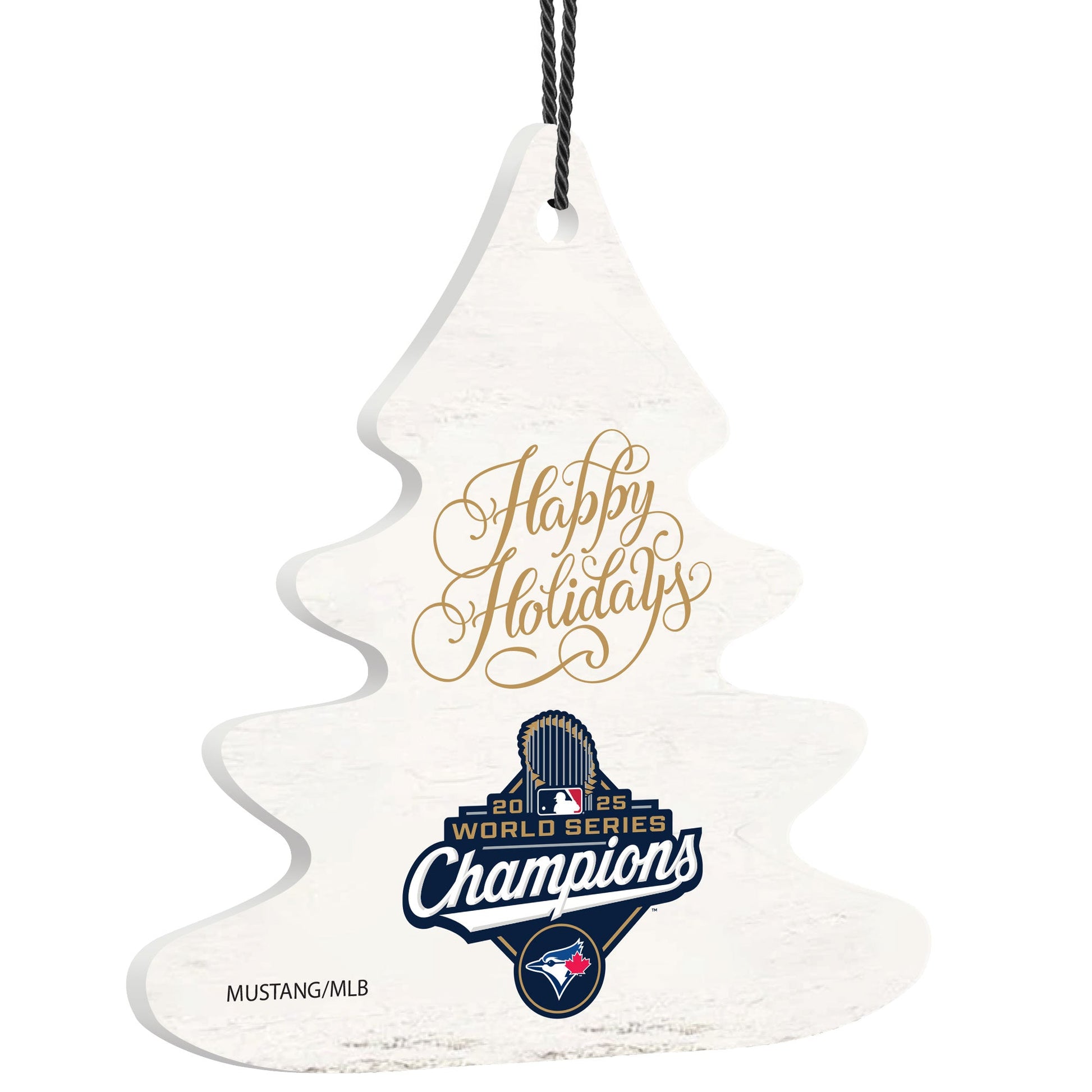 Toronto Blue Jays World Series Champions | 4 Pack Ornament Set - www.Shopthatapp.com