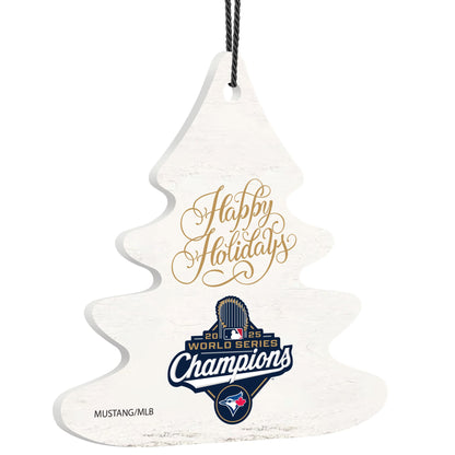 Toronto Blue Jays World Series Champions | 4 Pack Ornament Set - www.Shopthatapp.com