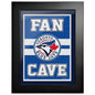 Toronto Blue Jays 12x16 Fan Cave Framed Artwork - www.Shopthatapp.com