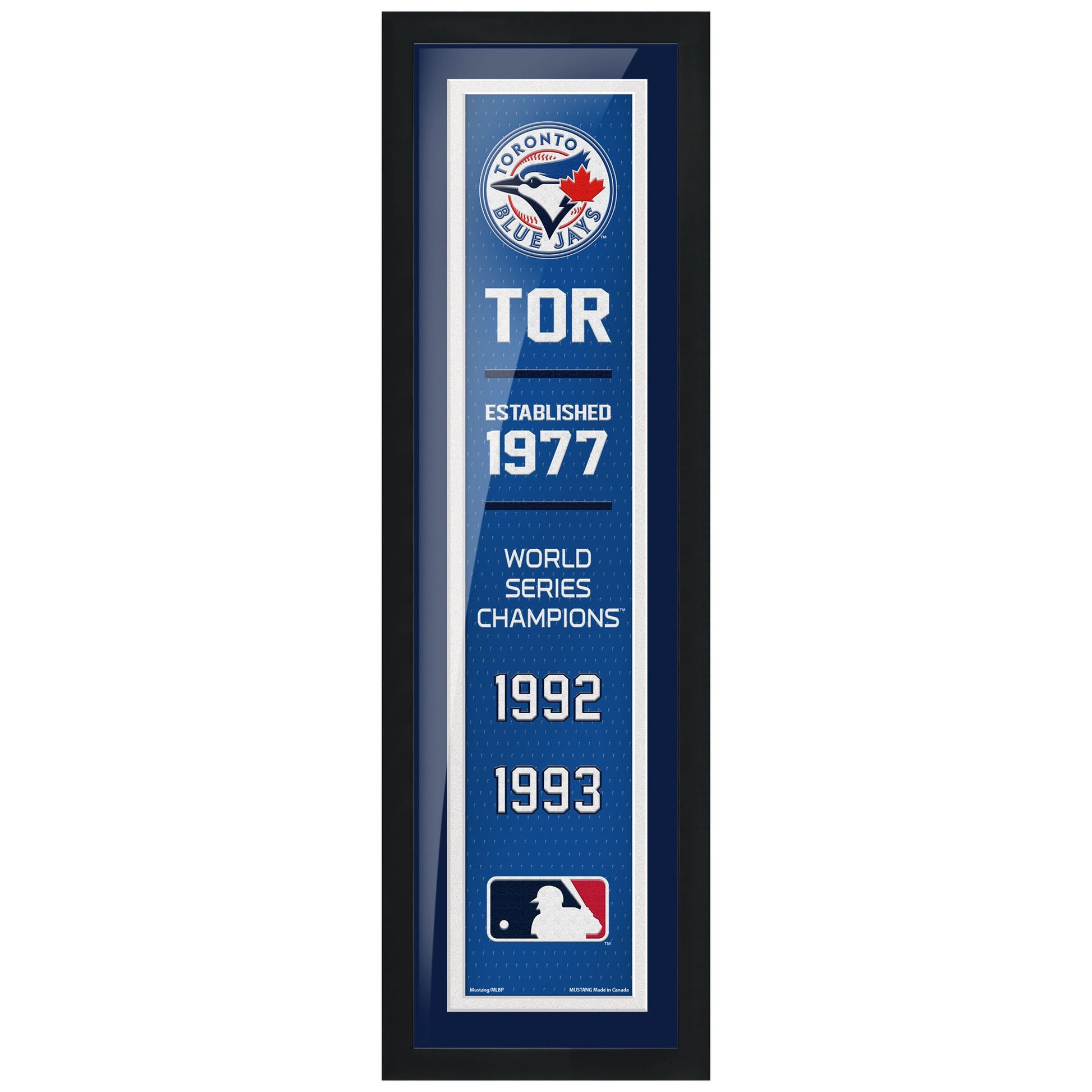 Toronto Blue Jays - 6X22 Framed Artwork- Empire - www.Shopthatapp.com