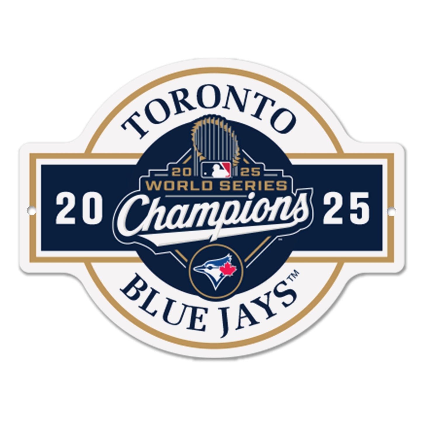 Toronto Blue Jays World Series Champions | 22" Wall Sign - www.Shopthatapp.com
