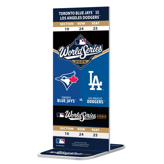 MLB World Series 2025 Replica OPENING NIGHT Ticket | Toronto Blue Jays vs LA Dodgers - www.Shopthatapp.com
