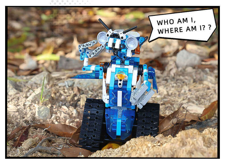 MOULD KING 15059 RC Robot - LED, Motorized Building Blocks, Smart Toy Gift - www.Shopthatapp.com #