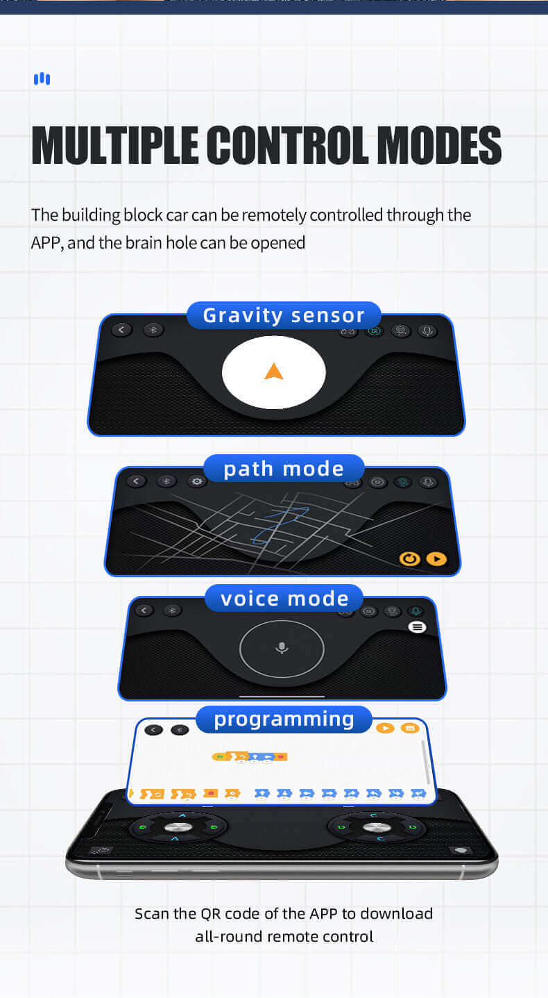 MOULD KING 15059 RC Robot - LED, Motorized Building Blocks, Smart Toy Gift - www.Shopthatapp.com #