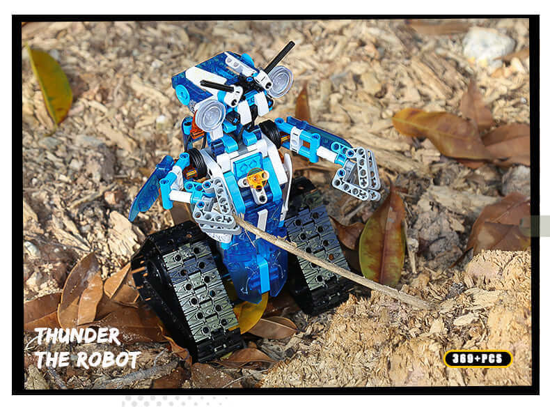 MOULD KING 15059 RC Robot - LED, Motorized Building Blocks, Smart Toy Gift - www.Shopthatapp.com #