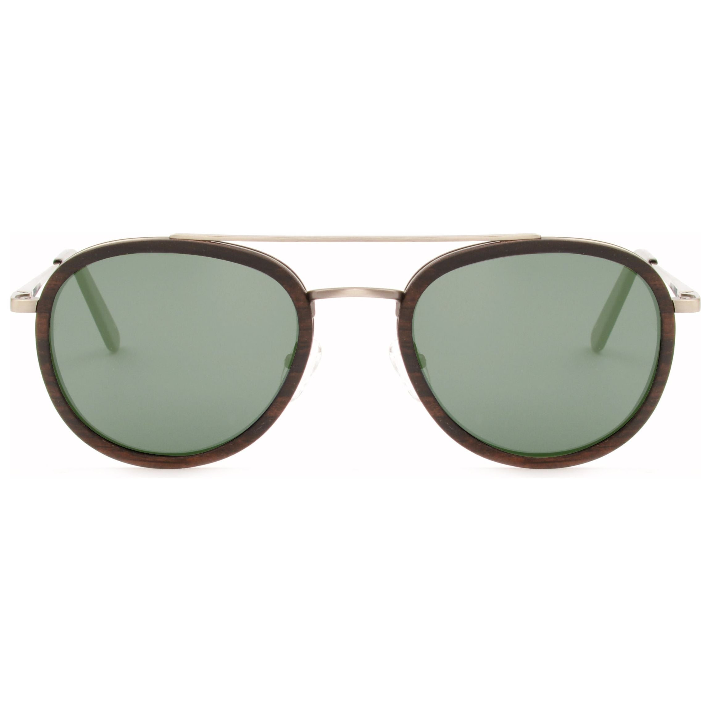 O'Hara - Metal & Wood Sunglasses - www.Shopthatapp.com