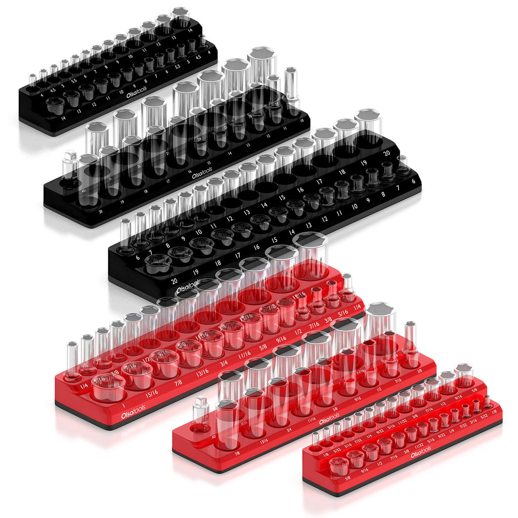 2-Row Magnetic Socket Holders - www.Shopthatapp.com