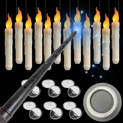 Magic Wand LED Electronic Candle Light Halloween Christmas Decoration - www.Shopthatapp.com