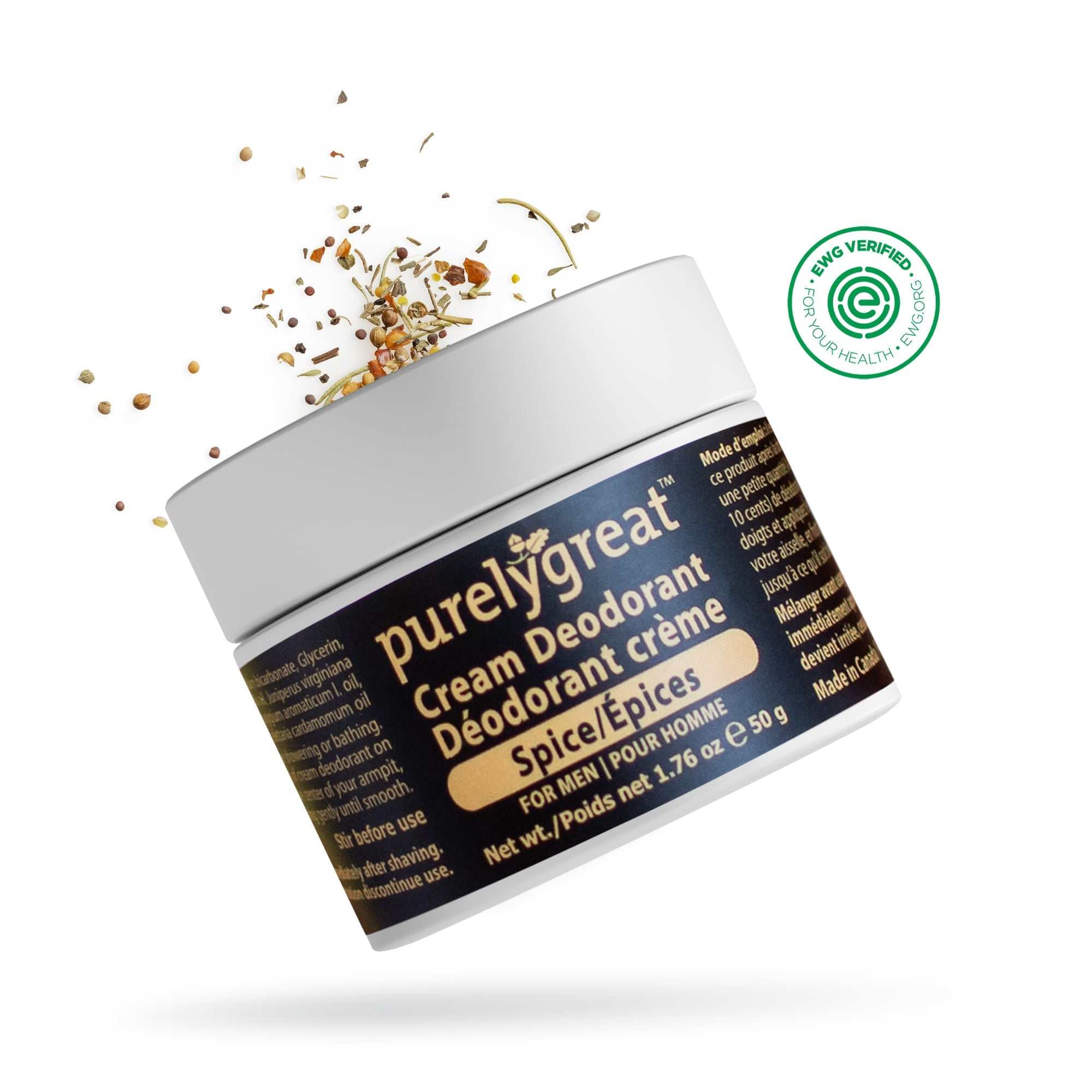 Spice Cream Deodorant for Men - www.Shopthatapp.com