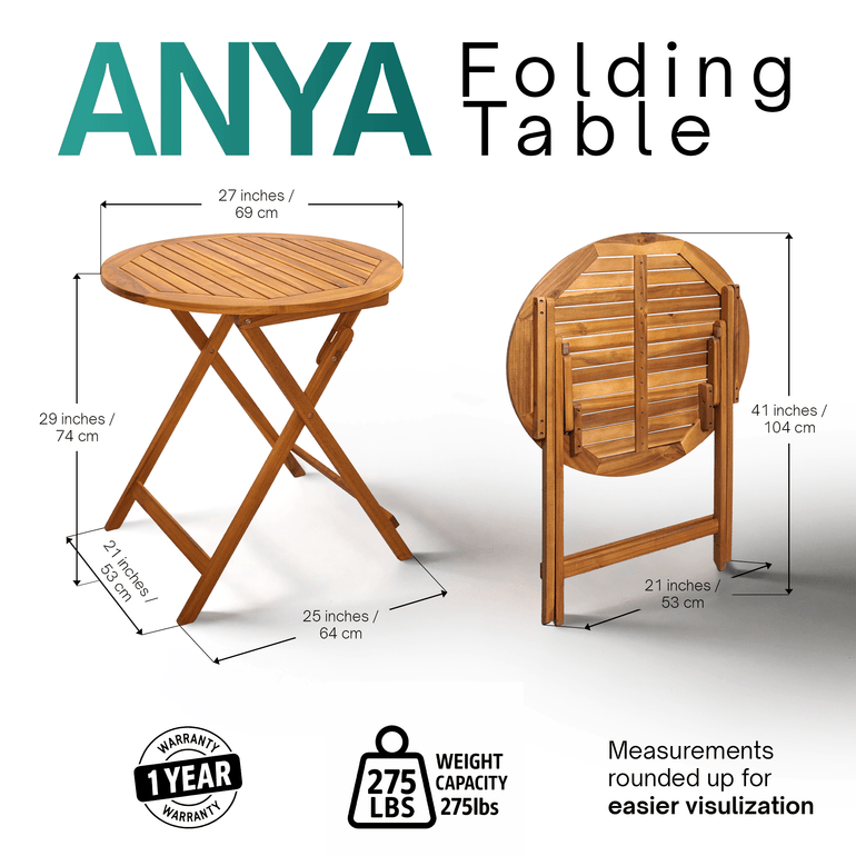Anya Outdoor Folding Table - www.Shopthatapp.com