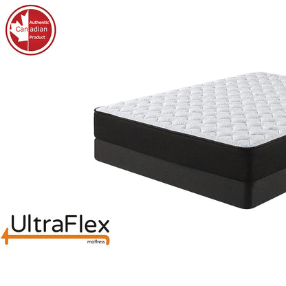UltraFlex PURITY- Orthopedic Spinal Care, Cool Gel Posture Support Mattress, Pressure Relief Foam Encased Quilting for Low Motion Transfer (Made in Canada)- With Waterproof Mattress Protector - www.Shopthatapp.com