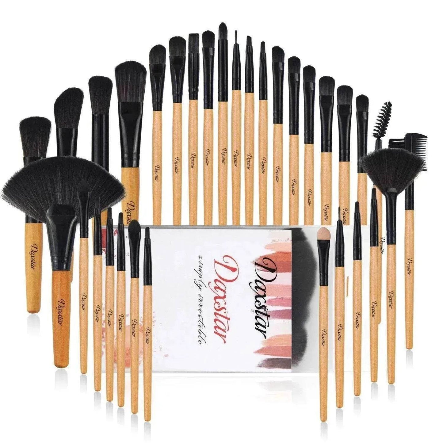 Makeup Brush Full  Set Of Soft Hair Quality Foundation Fiber Wool Brushes - www.Shopthatapp.com