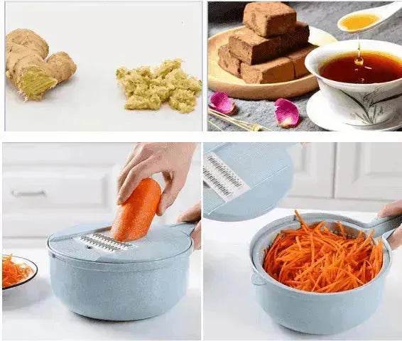 Mandolin Veggie Slicer Peeler Grater Onion Carrot Potato - www.Shopthatapp.com