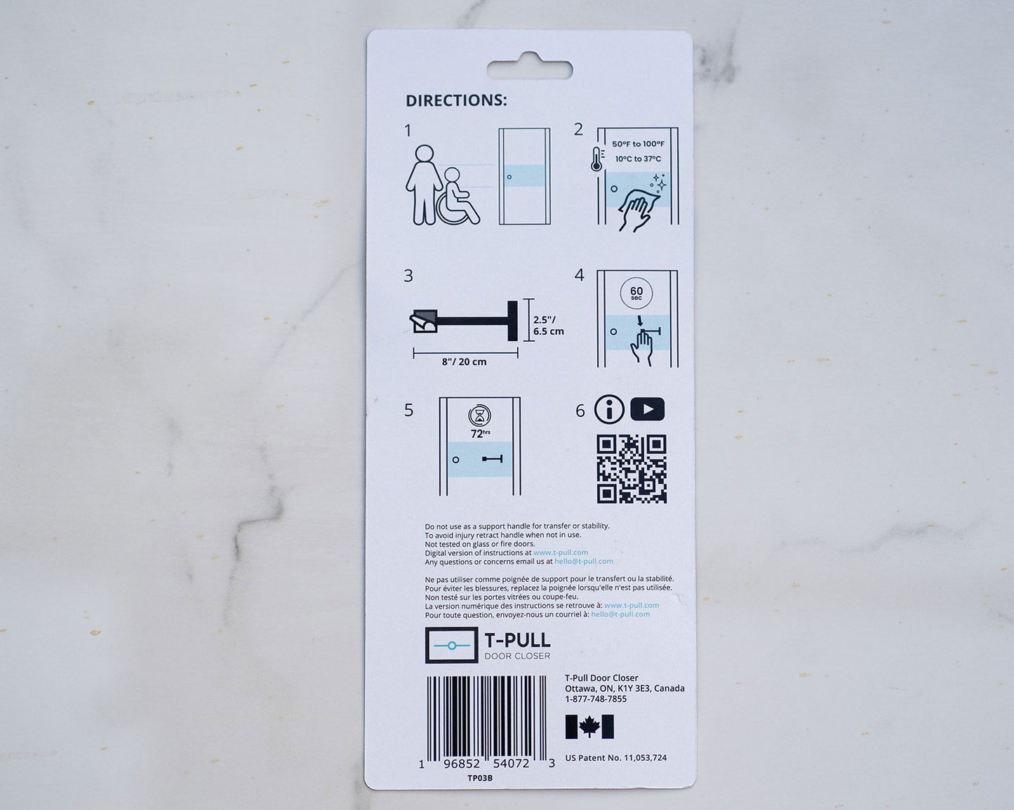 Manual Door Closer, Accessible, Interior or Exterior, Swivels Black ABS Plastic-Home decor-www.Shopthatapp.com-T-Pull Door Closer