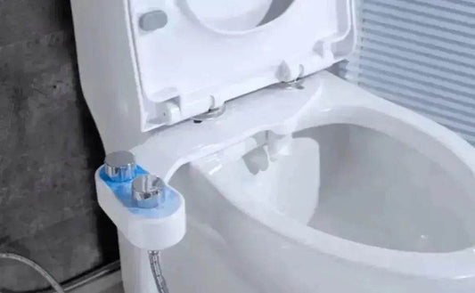 Manually Adjustable Toilet Bidet And Mechanical Bidet for Butt Washing. - www.Shopthatapp.com #