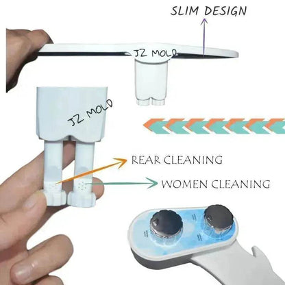 Manually Adjustable Toilet Bidet And Mechanical Bidet for Butt Washing. - www.Shopthatapp.com #