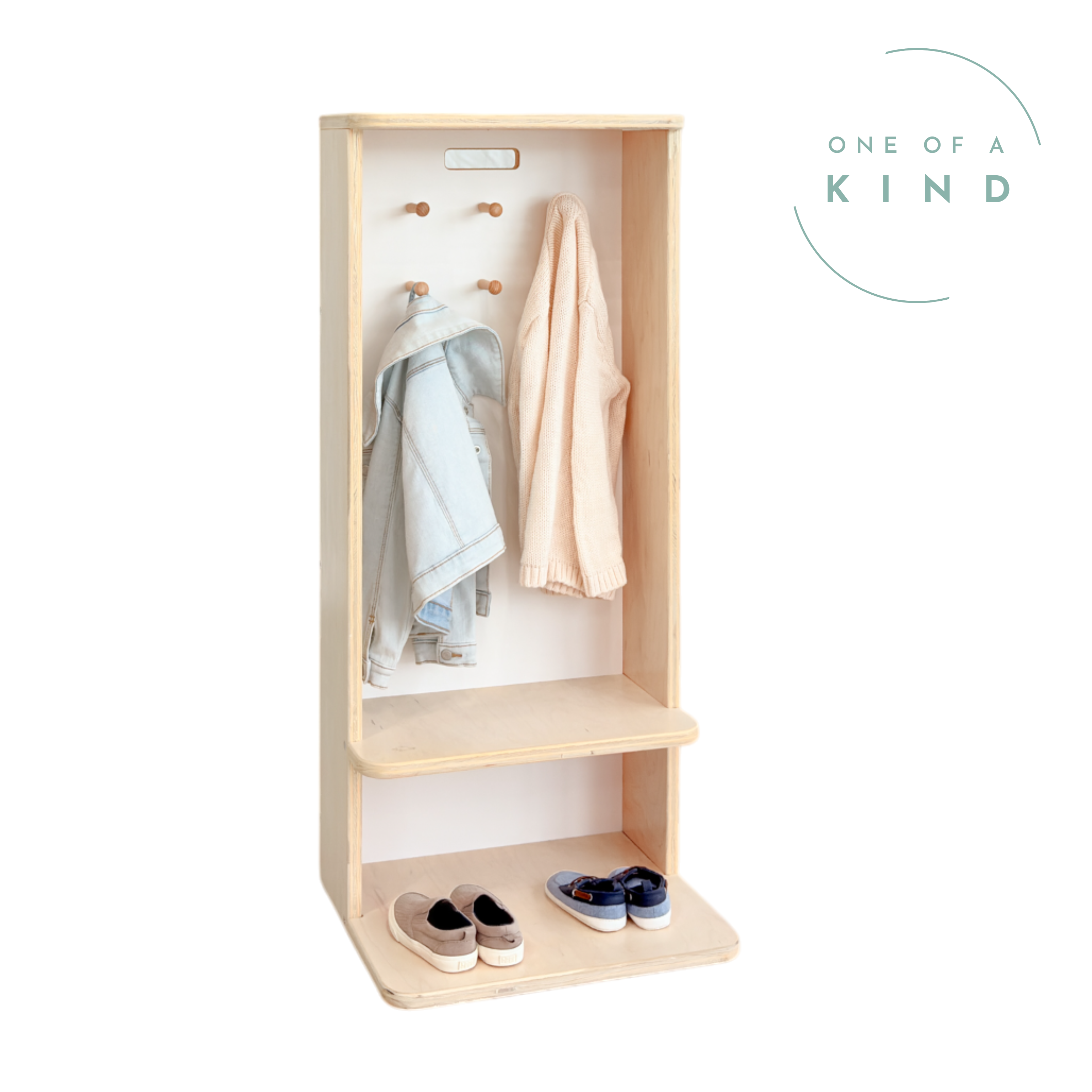 MANGO - Montessori Cubby Coat Rack - www.Shopthatapp.com