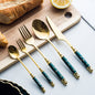Marble Vintage Flatware Set-Cutlery and dinnerware-www.Shopthatapp.com-KitchenJoint