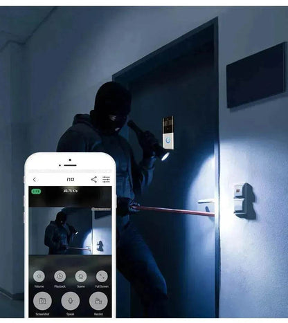 Marlboze WiFi Doorbell Camera – 720P Video & PIR Motion - www.Shopthatapp.com #