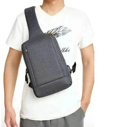Men Chest Bag Shoulder Crossbody Sling Backpack - www.Shopthatapp.com #